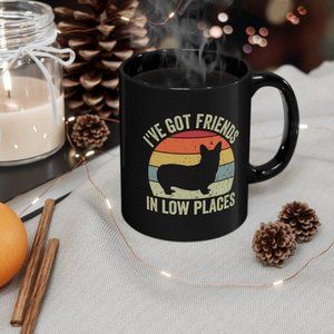 Corgi Mug, Corgi Gifts, Funny Gift for Corgi Lover, Retro Vintage Corgi